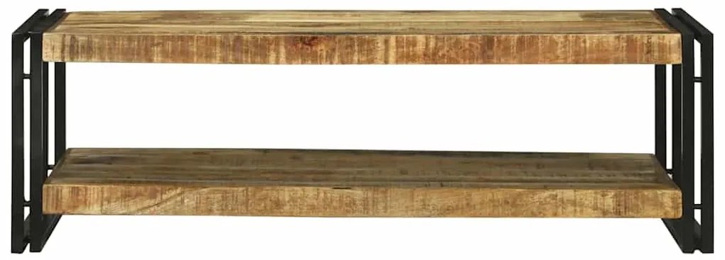 vidaXL Τραπεζάκι σαλονιού Καφέ 120 x 50 x 38 εκ Μασίφ ξύλο μάνγκο