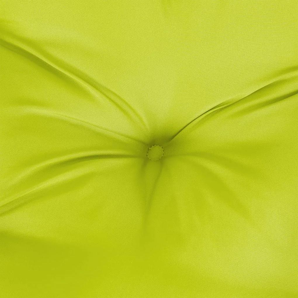 Μαξιλάρι Πάγκου Κήπου Αν. Πράσινο 120x50x7 εκ. Ύφασμα Oxford - Πράσινο