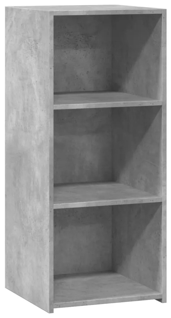 Ντουλάπι Γκρι Σκυροδέματος 40x41x93 εκ. Επεξεργασμένο Ξύλο - Γκρι