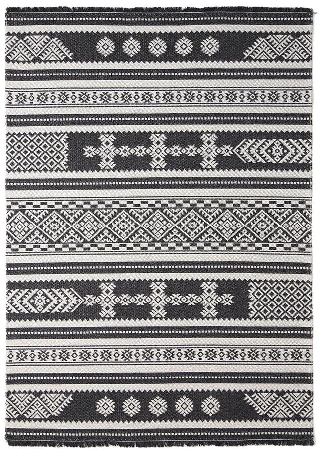 Χαλί Casa Cotton BLACK 22095 Royal Carpet - 127 x 190 cm - 16CAS22095.127190