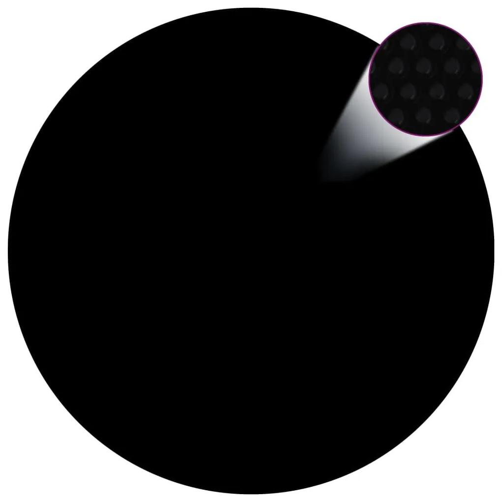 Κάλυμμα Πισίνας Μαύρο 417 εκ. από Πολυαιθυλένιο - Μαύρο