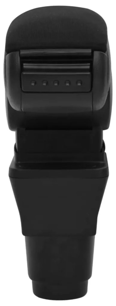 vidaXL Τεμπέλης Αυτοκινήτου Μαύρος 13 x 32,5 x (24-51,5) εκ. από ABS