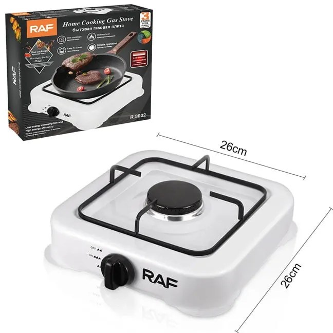 RAF Επιτραπέζια εστία υγραερίου μονή R.8032 - Portable Gas Stove