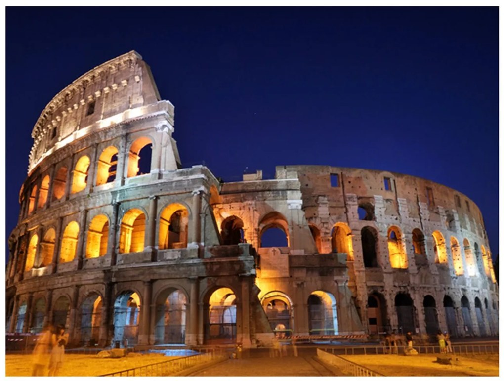 Φωτοταπετσαρία - Colloseum at night 200x154