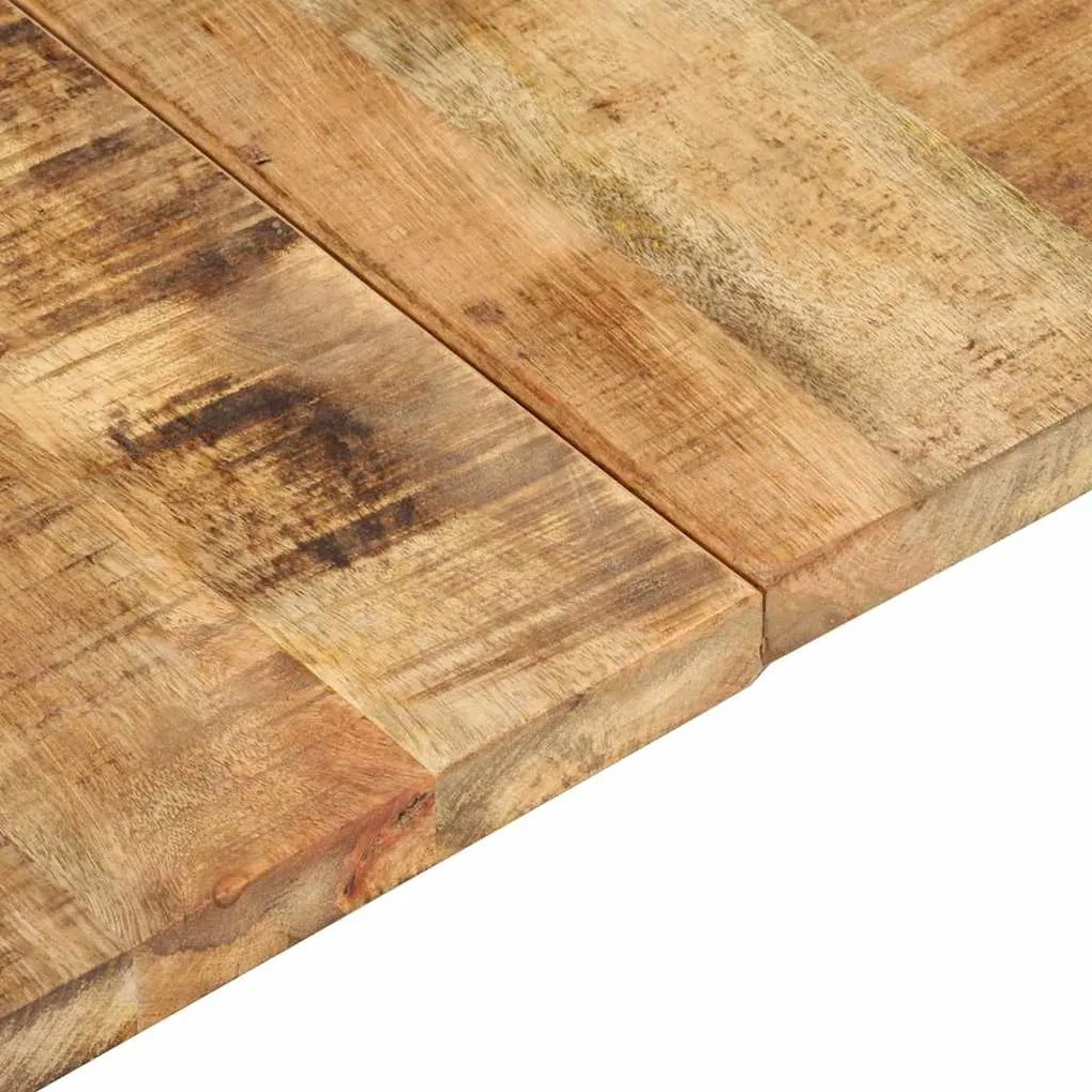 vidaXL Επιφάνεια Τραπεζιού 140x60x(2,5-2,7) εκ Ακατέργαστο Ξύλο Μάνγκο