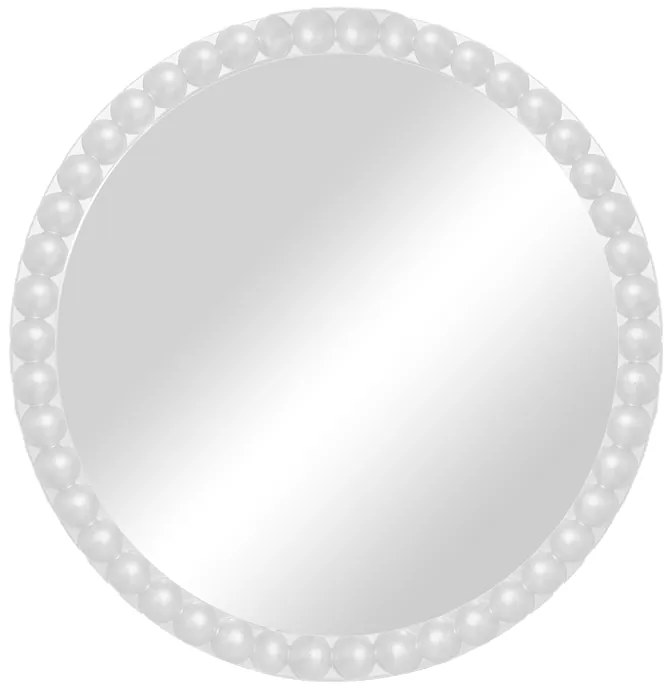 Καθρέπτης Mebel Inart λευκό pp Φ60x3.5εκ Υλικό: PP - GLASS 298-000008
