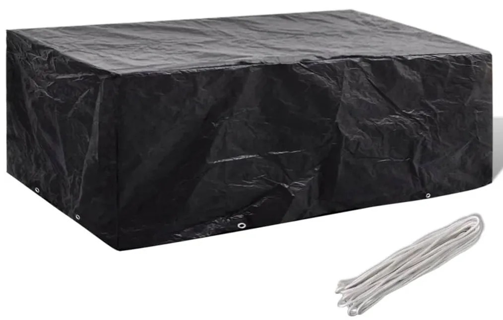 vidaXL Κάλυμμα Επίπλων Κήπου με 8 Κρίκους 200 x 160 x 70 εκ.