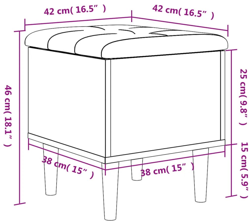 ΠΑΓΚΑΚΙ ΑΠΟΘΗΚΕΥΣΗΣ ΓΚΡΙ ΣΚΥΡΟΔΕΜ. 42X42X46 ΕΚ. ΕΠΕΞΕΡΓ. ΞΥΛΟ 835064