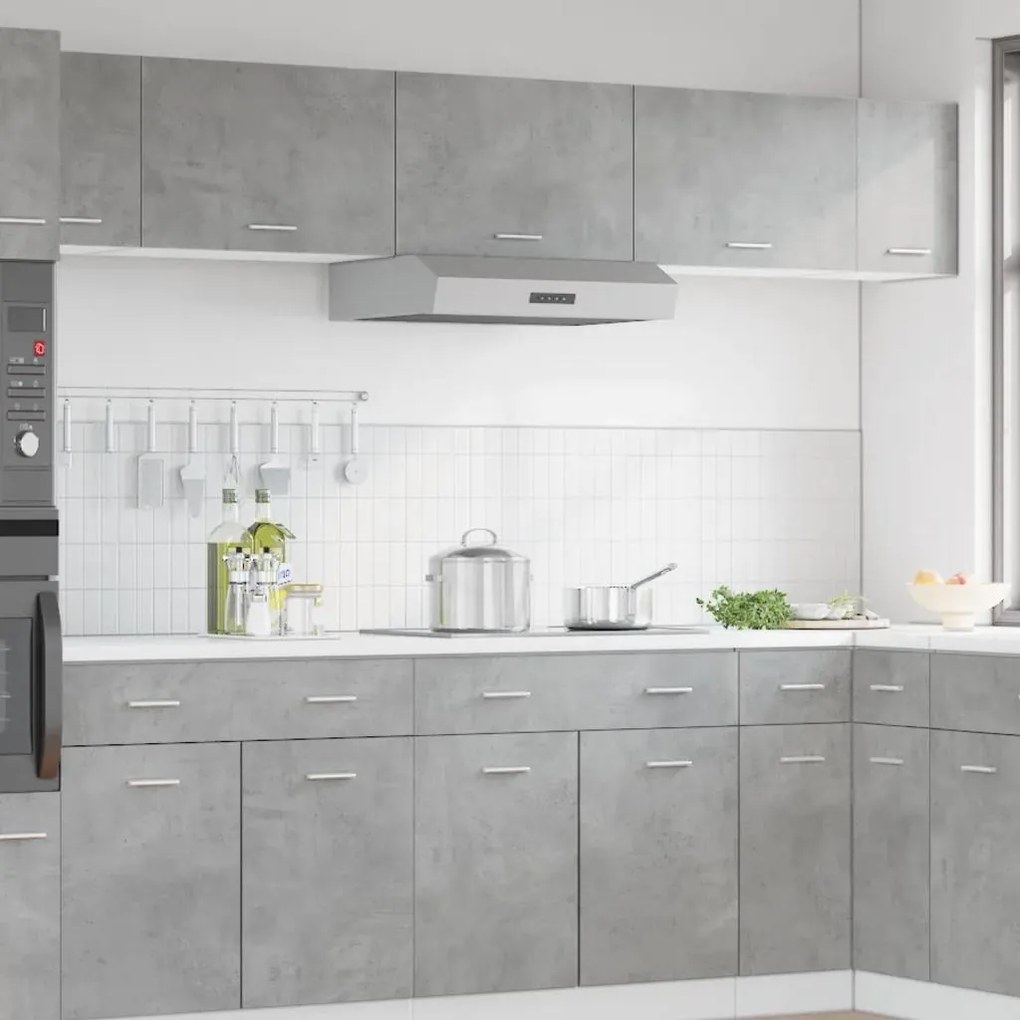 vidaXL Ντουλάπι Κρεμαστό Lyon Γκρι Σκυροδέματος 60x31x40 εκ. Επεξ.Ξύλο