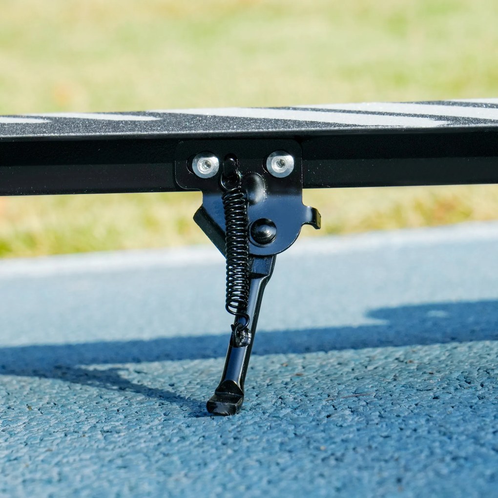 AIYAPLAY Πατίνι για Παιδιά, Διπλά Φρένα, Μεταλλικό Πλαίσιο, Υποπόδιο, Αναδιπλούμενο, 3-8 Ετών, Μαύρο