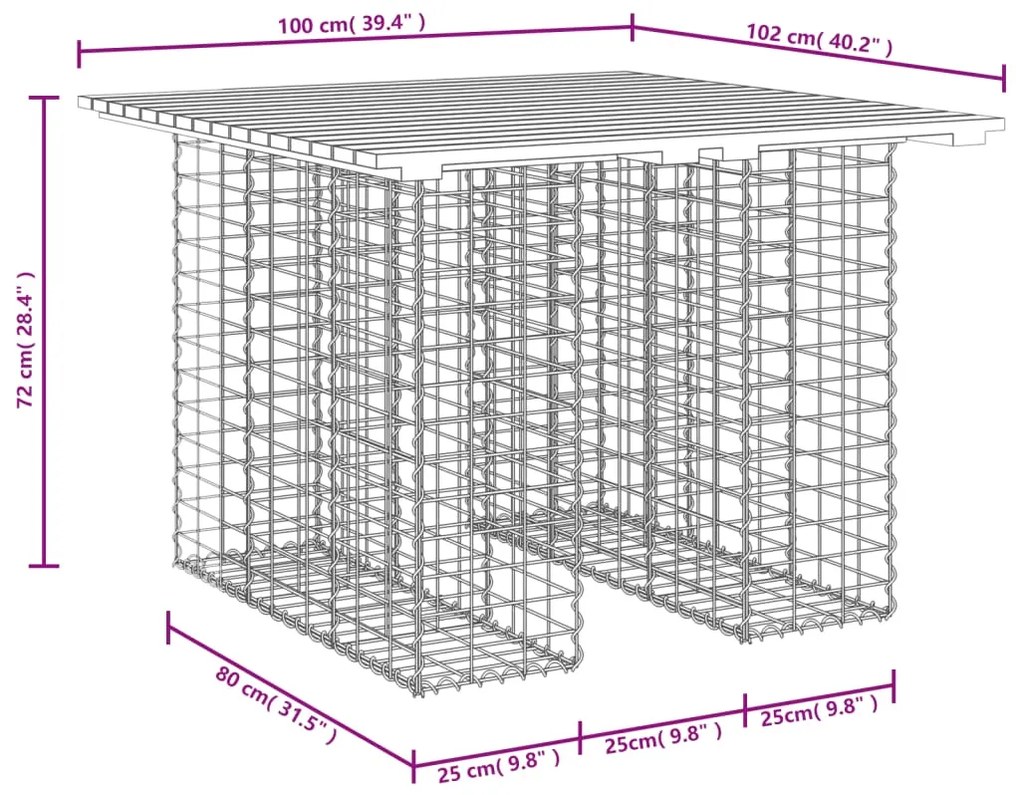 ΠΑΓΚΟΣ ΚΗΠΟΥ ΣΥΡΜΑΤΟΚΙΒΩΤΙΟ 100X102X72 ΕΚ. ΜΑΣΙΦ ΨΕΥΔΟΤΣΟΥΓΚΑ 834372