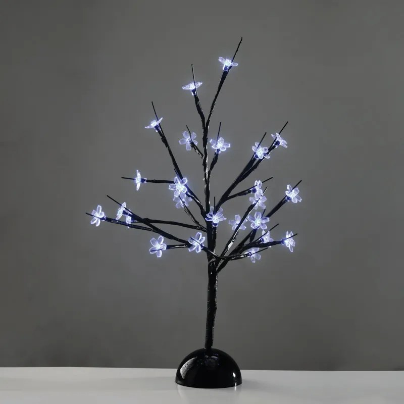 Διακοσμητικό Δεντράκι Με LED Aca Table Tree &amp; Flowers X1025211
