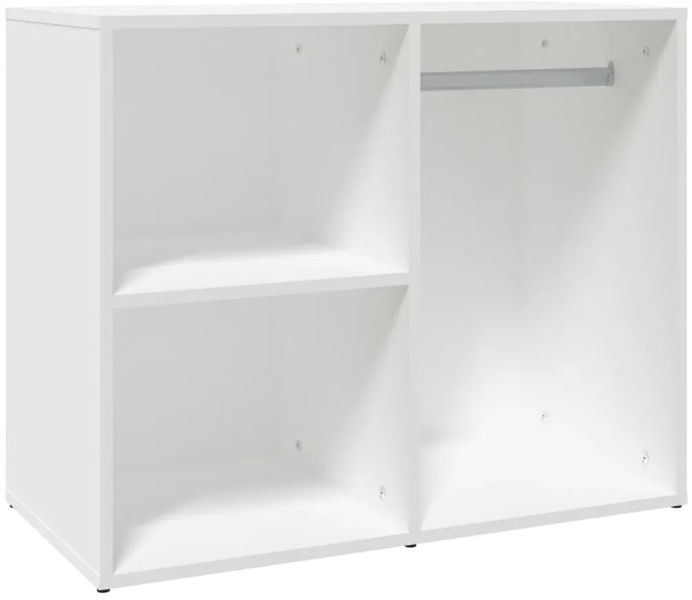 vidaXL Ντουλάπι Γυαλιστερό Λευκό 80 x 40 x 65εκ.από Επεξεργασμένο Ξύλο