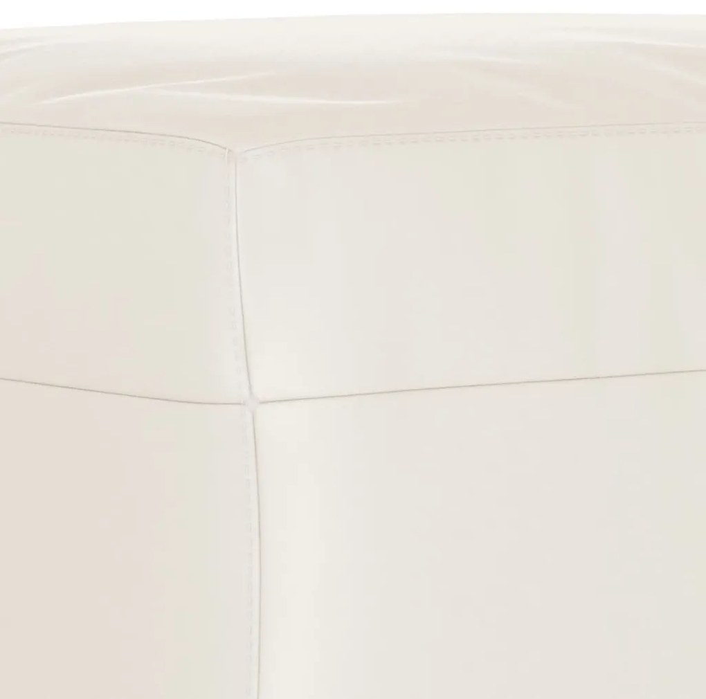 vidaXL Πάγκος Μπεζ 70 x 35 x 41 εκ. από Ύφασμα Μικροϊνών