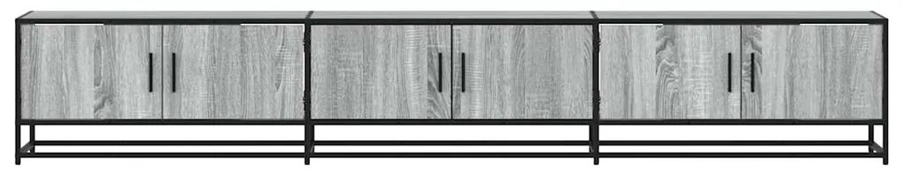 vidaXL Έπιπλο Τηλεόρασης Γκρι Sonoma 240x35x41 εκ. από Επεξεργ. Ξύλο