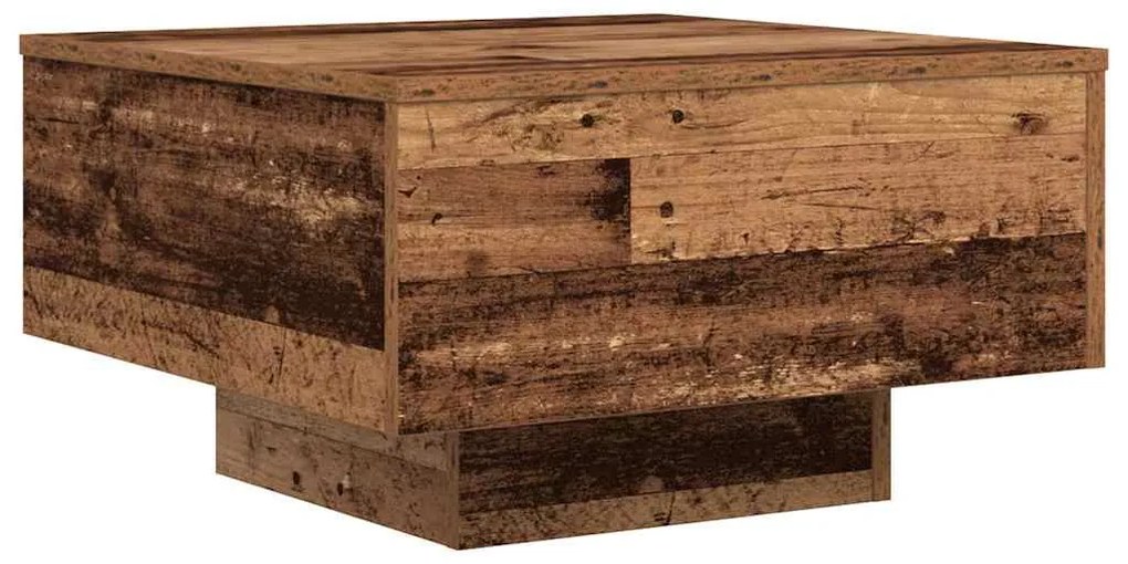 vidaXL Τραπεζάκι Σαλονιού Παλαιό ξύλο 55 x 55 x 31 εκ