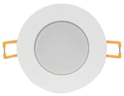 LED SPOT IP65 WHITE ROUND 5W 3.000K 230V AC 400Lm 120° Ra80 ACA VERA530RWN