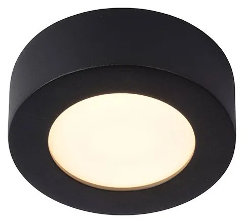 Φωτιστικό Οροφής Lucide 28116-11-30 BRICE-LED Μαύρο Ματ (Black Mat) 3000 K
