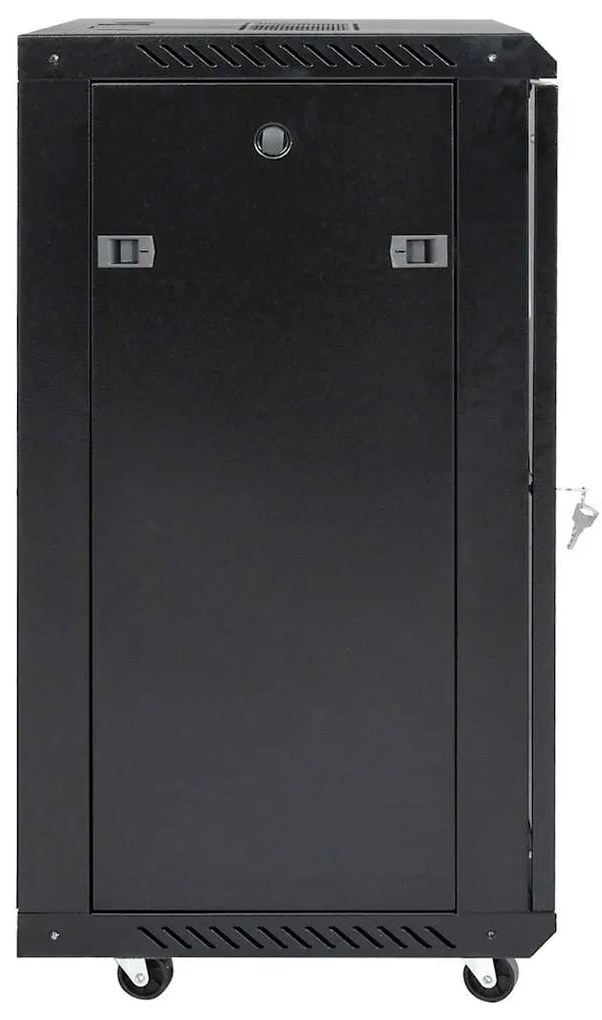 vidaXL Καμπίνα Δικτύου με Περιστ. Πόδια 15U 19" IP20 60x45x86 εκ.