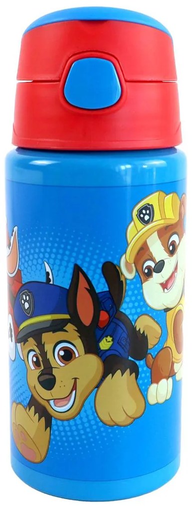Παγούρι 500ml Με Καλαμάκι Gim Paw Patrol 555-26248