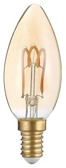 Λάμπα LED Diolamp E14/3W/2700K/200Lm DECO3SWWAM Amber