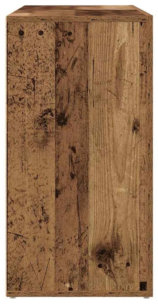 vidaXL Πλαϊνό γραφείο Παλιό ξύλο 120 x 36 x 69 εκ Επεξεργασμένο ξύλο