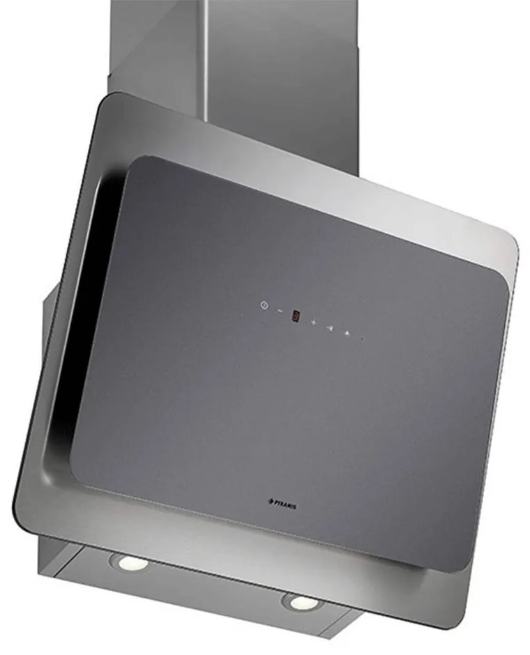 Απορροφητήρας Καμινάδα Vetrio 065039401 60cm Inox-Grey Pyramis