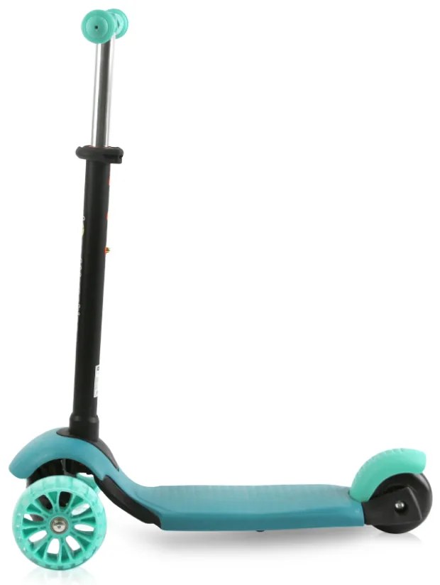 Παιδικό πατίνι Draxter Plus Scooter με κάθισμα και χειρολαβή γονέα Mint 10390140020 Lorelli