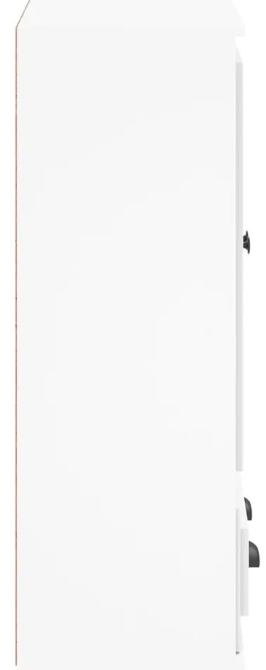 vidaXL Ντουλάπι Λευκό 60 x 35,5 x 103,5 εκ. από Επεξεργασμένο Ξύλο