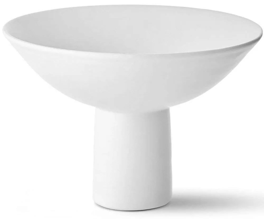 Διακοσμητικό Μπωλ 742TMA4852 28x28x19cm White Aberto Design Ceramic