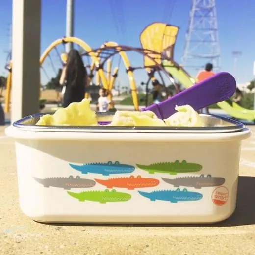 Δοχείο φαγητού Stainless Lunchbox "Alligator Green" Innobaby