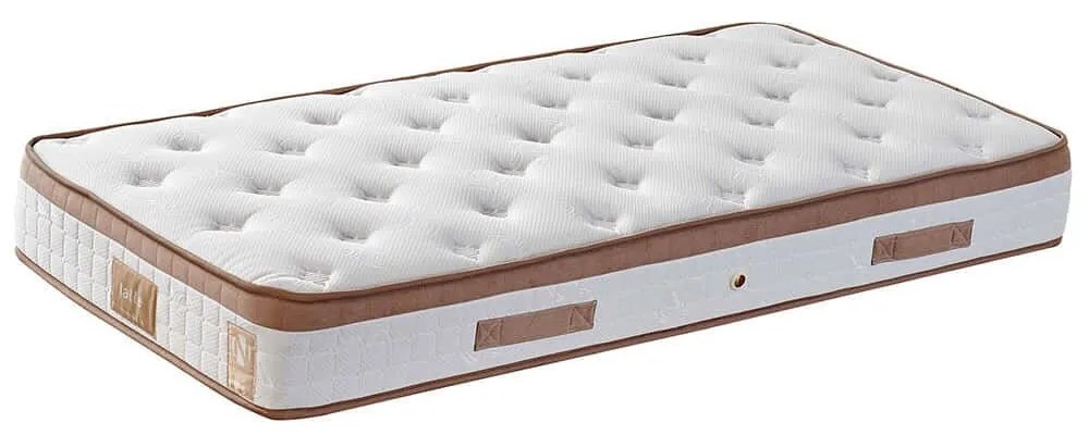 Στρώμα Latte 480NRN1225 120x200cm Multi Spring White-Brown Single