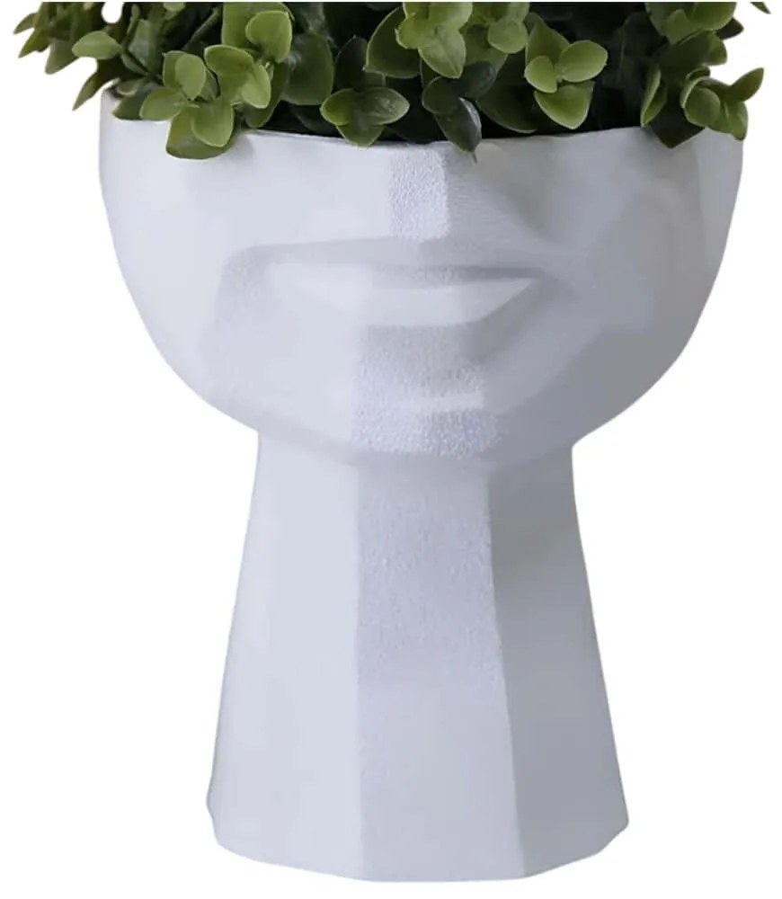 Κασπώ 325CRN1415 15x18x15cm White Aberto Design Πολυέστερ