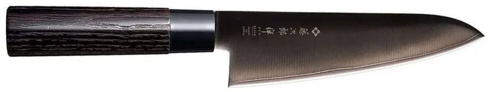 Μαχαίρι Chef Black Zen FD-1563 18cm Black Tojiro Steel,Wood