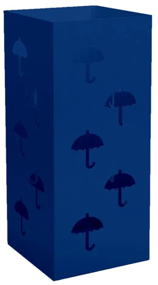 Ομπρελοθήκη Τετράγωνη 25-203 22x22x50cm Matte Navy Blue Pam&amp;Co Stainless Steel