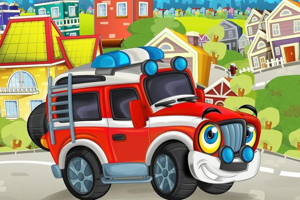 Εικόνα παιχνίδι αυτοκίνητο στο δρόμο