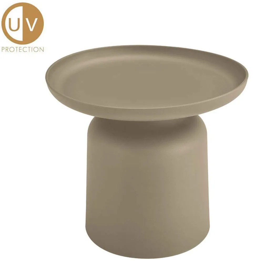 Τραπέζι Coffee Ronda 54-0001 50x50x43 Latte