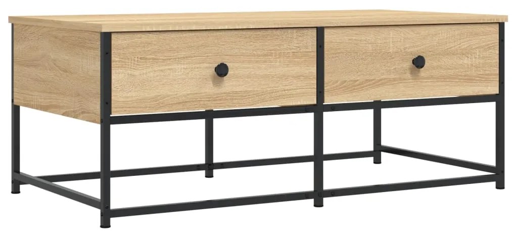 vidaXL Τραπεζάκι Σαλονιού Sonoma Δρυς 100x51x40 εκ. Επεξεργασμένο Ξύλο
