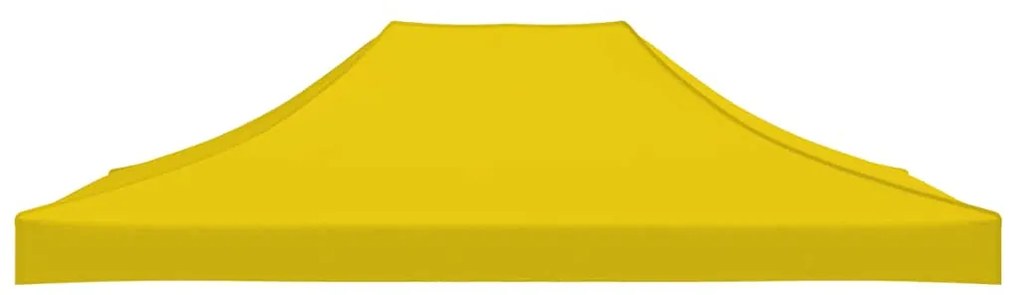 vidaXL Κάλυμμα Τέντας Εκδηλώσεων Κίτρινο 4 x 3 μ. 270 γρ/μ²