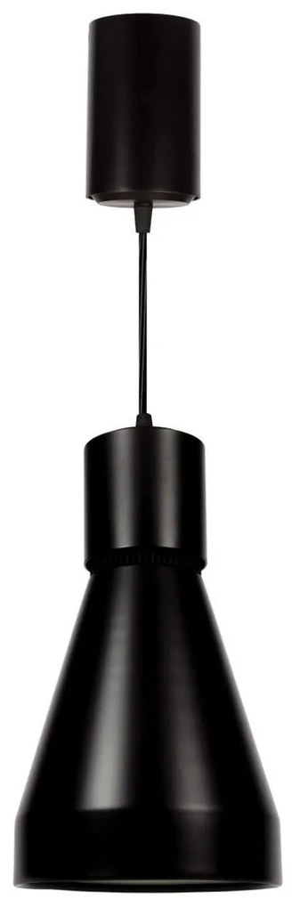 Φωτιστικό Οροφής Καμπάνα Led Black VK/04016/B/C 4000K VKLed Aluminium