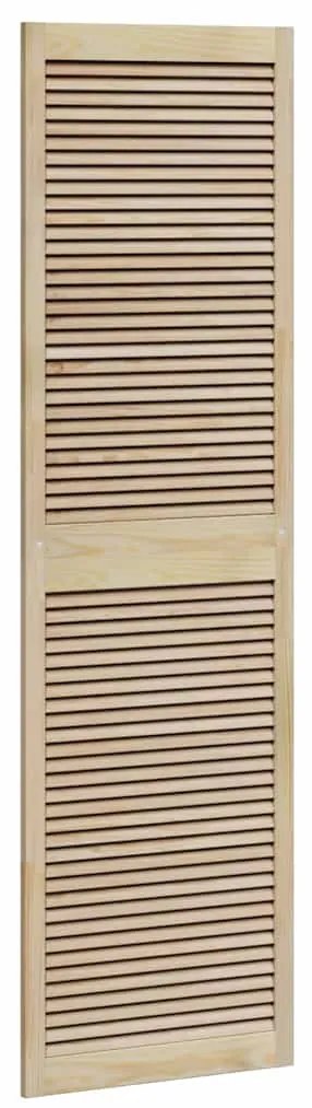 vidaXL Πόρτες Ντουλάπας Other με πόρτα 4 pcs Καφέ 201 x 59.5 x 2.1 εκ