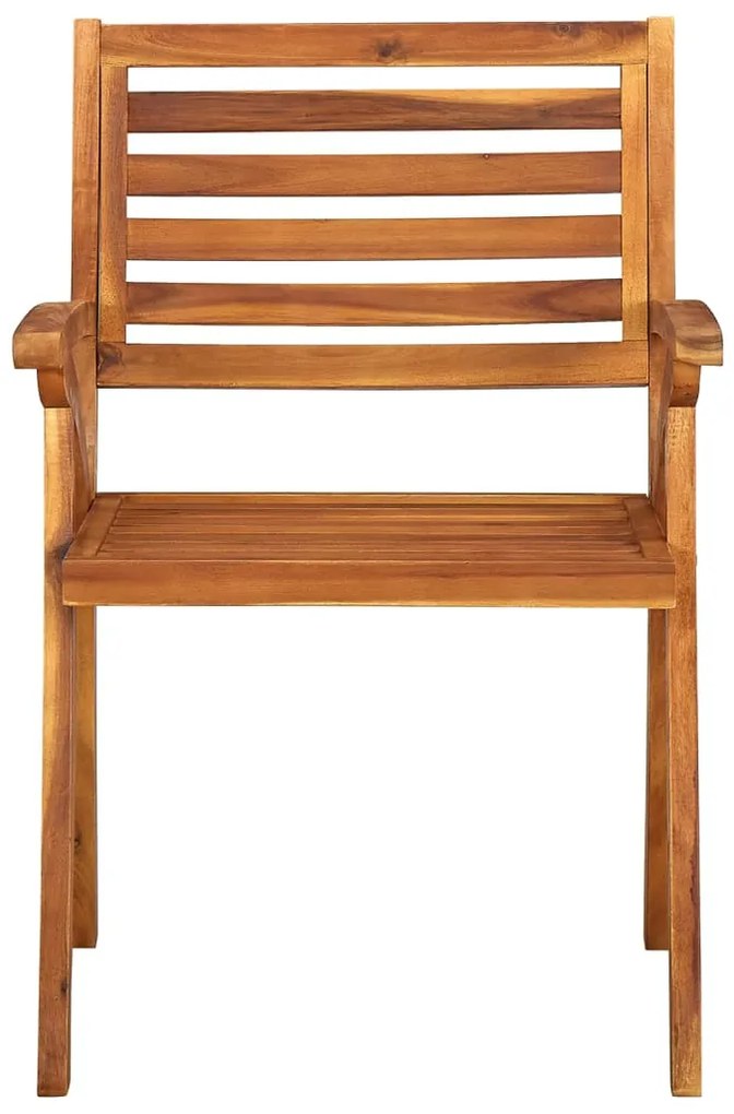 vidaXL Καρέκλες Κήπου 6 τεμ. από Μασίφ Ξύλο Ακακίας