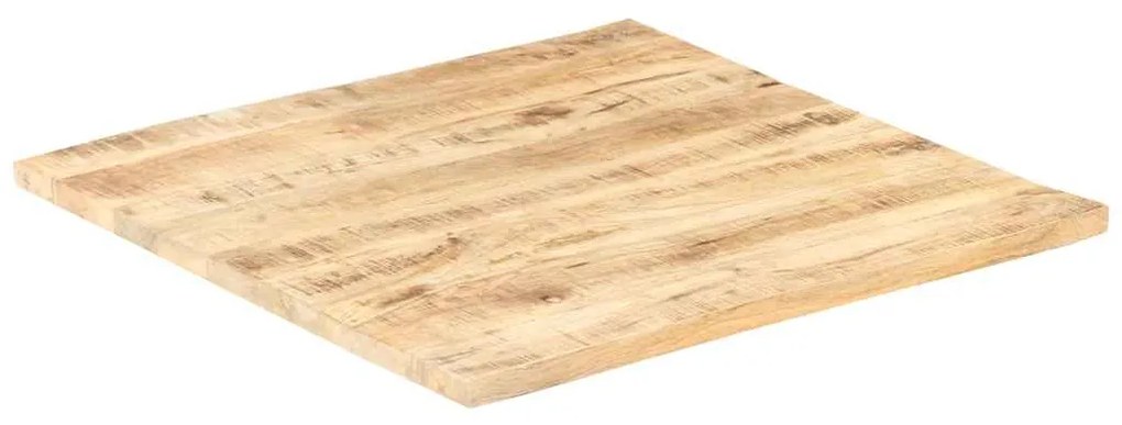 vidaXL Επιφάνεια Τραπεζιού 25-27 χιλ. 80x80 εκ. από Μασίφ Ξύλο Μάνγκο
