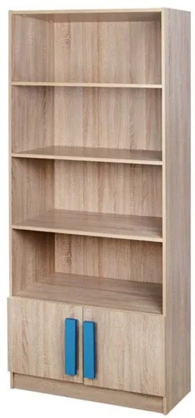 ΒΙΒΛΙΟΘΗΚΗ PLAYROOM SONAMA-ΣΙΕΛ HM10146.02 80X35X180εκ. (1 Τεμμάχια)