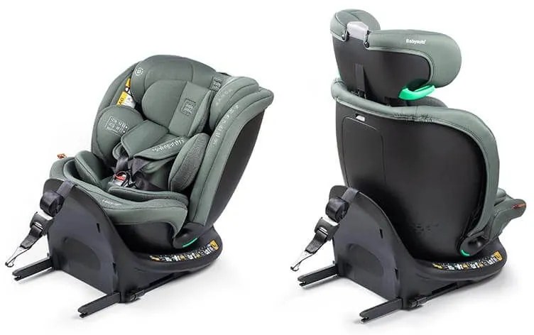 Baby Auto Kanda i-Size Κάθισμα Αυτοκινήτου 40-150cm Jet Black