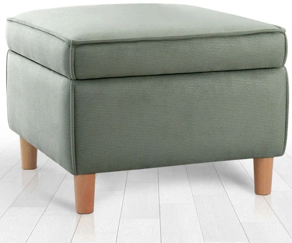 Σκαμπό Με Αποθηκευτικό Χώρο Roscen 209FLF1420 63x63x43cm Green