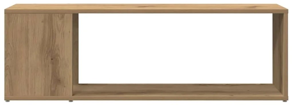 vidaXL Έπιπλο Τηλεόρασης Αρτισιανή Δρυς 100x24x32εκ. από Επεξεργ. Ξύλο