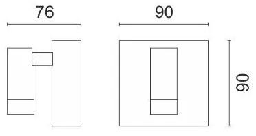 Απλίκα LED Spot 5847