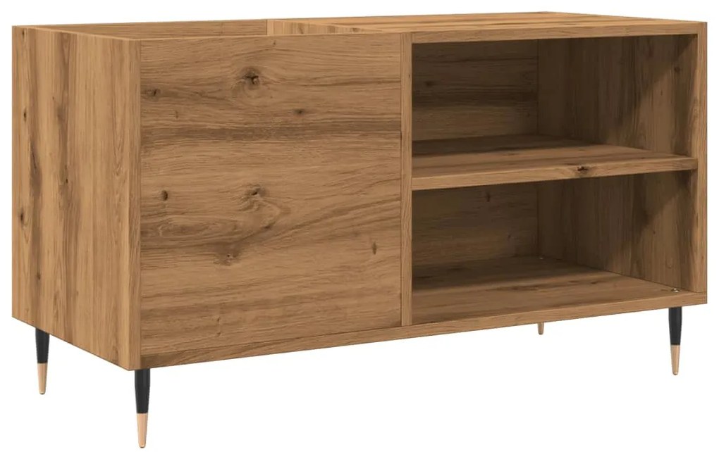 ντουλάπι δίσκων vidaXL Δρυς τεχνίτης 84,5x38x48 cm Κατασκευασμένο ξύλο