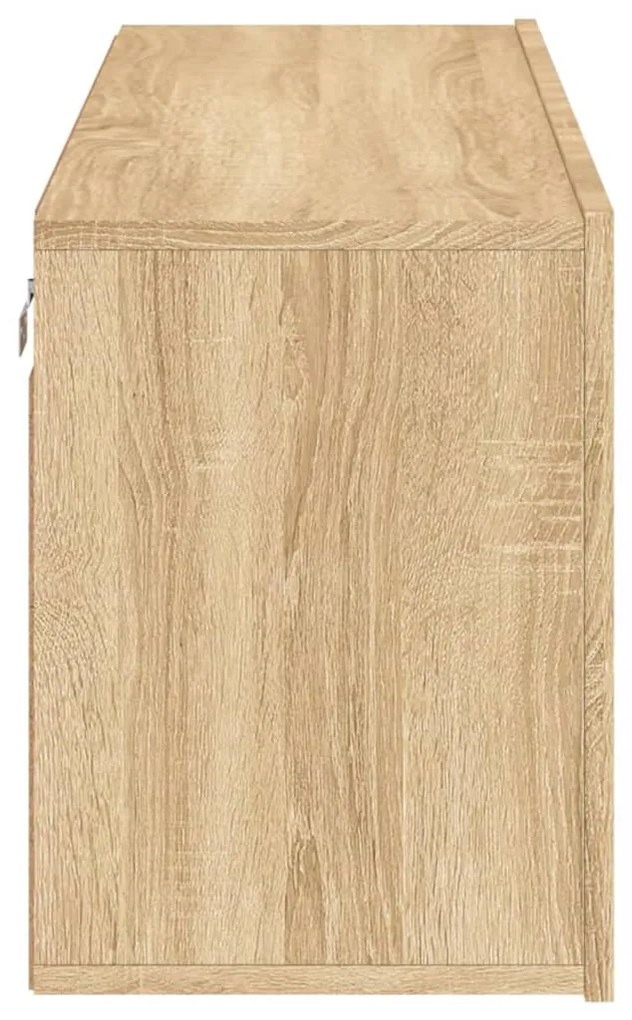 vidaXL Ντουλάπι Τοίχου Τηλεόρασης Sonoma Δρυς 100 x 30 x 41 εκ.
